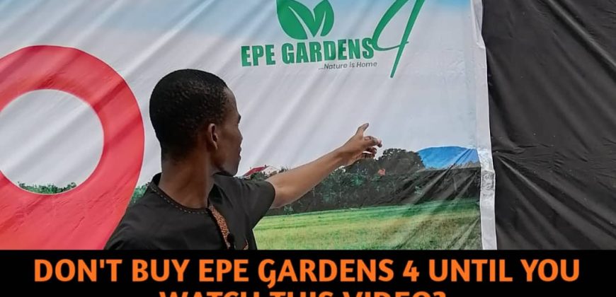 Land For Sale (Epe gardens 4)