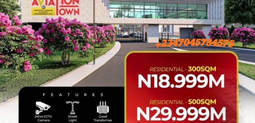 Land for Sale Lekki Aviation Town